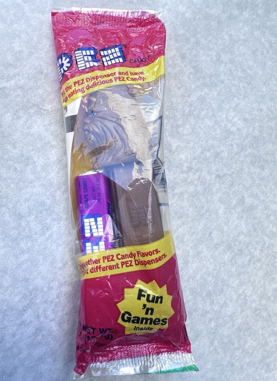 Vintage Pez Dispenser Star Wars Chewbacca Sealed Package